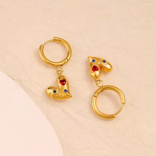 Gold_Heart_Rhinestone_Drop_Earrings_For_Women